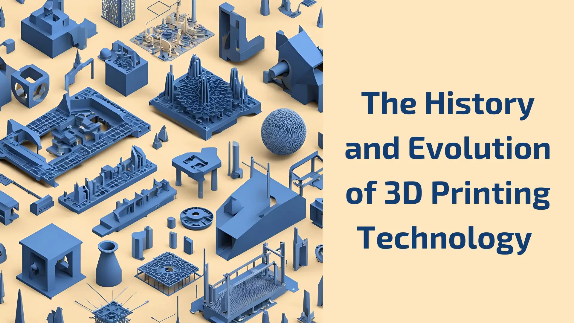 History of 3D printing and designing